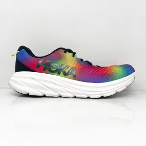 Hoka One One Womens Rincon 3 1119396 Multicolor Running Shoes Sneakers Sz 10.5 B