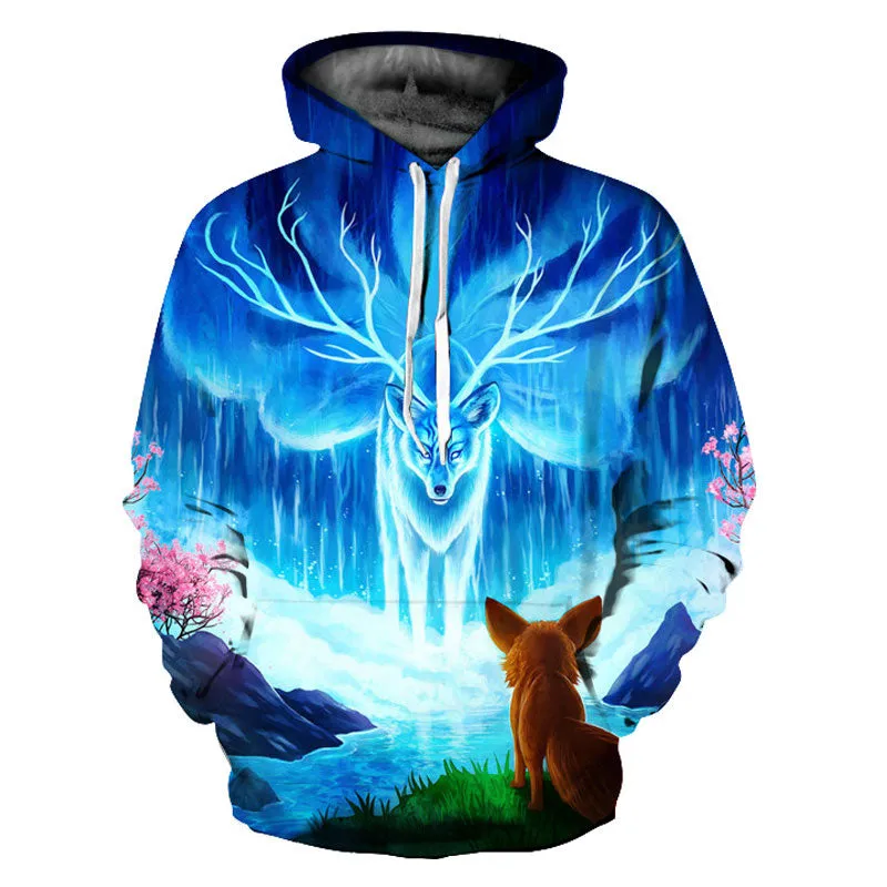 Ice Deer Hoodie