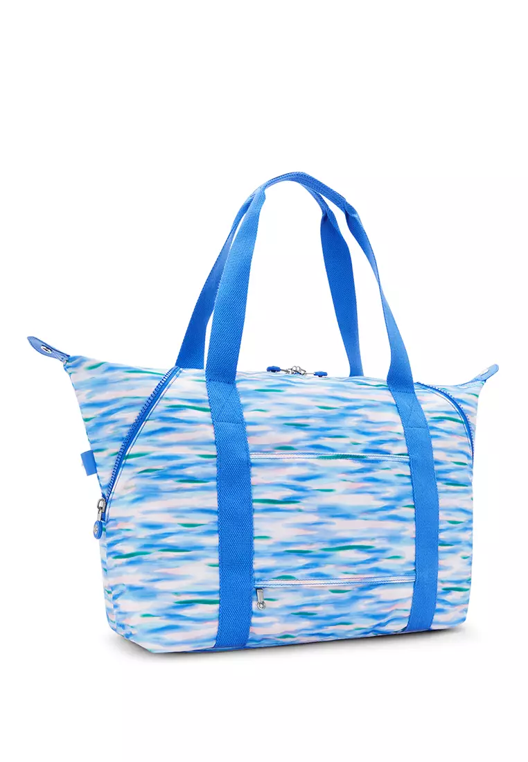 Kipling Kipling ART M Diluted Blue Tote Bag