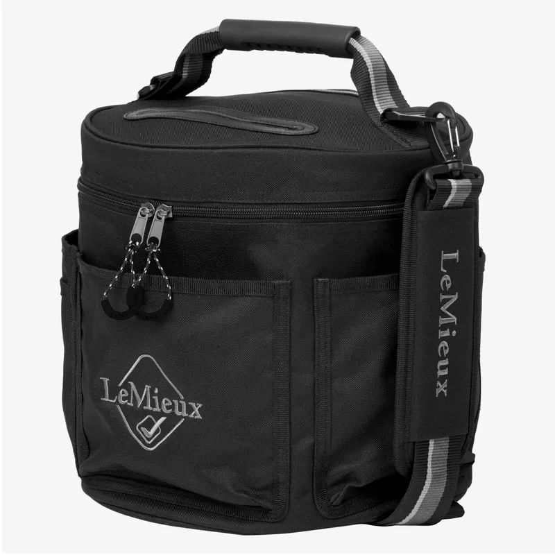 LeMieux Elite Circular Grooming Tote Bag - Black