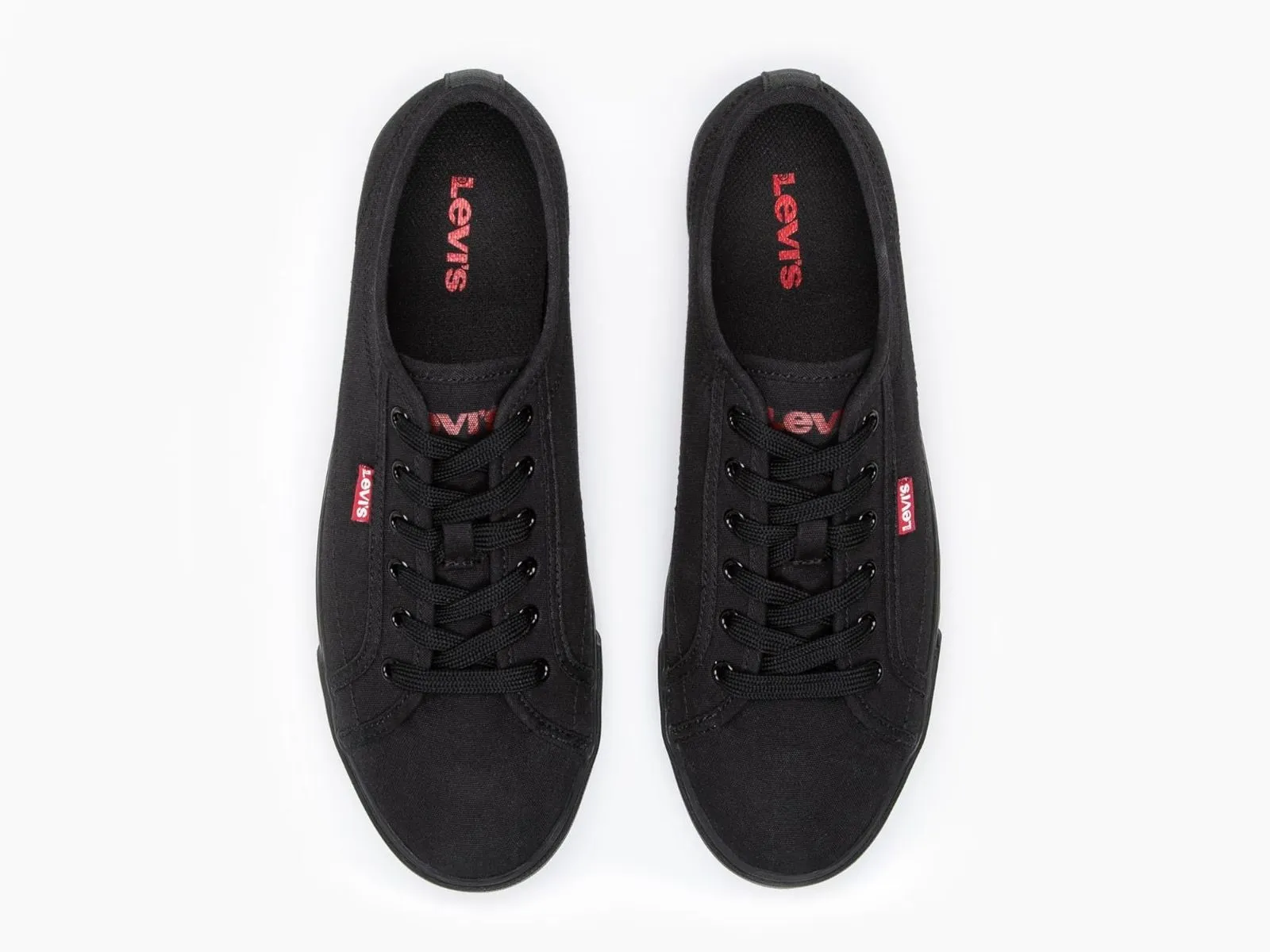 Levi's® Hernan Canvas Trainers Full Black