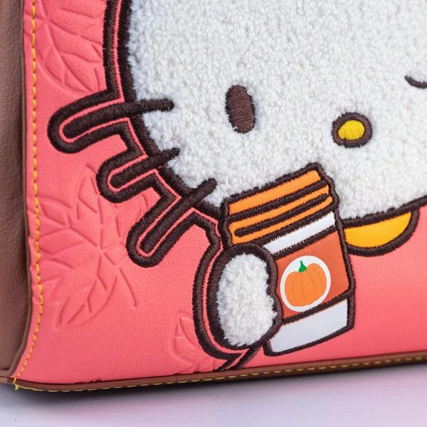 Loungefly x Hello Kitty Pumpkin Spiced Latte Crossbody Bag