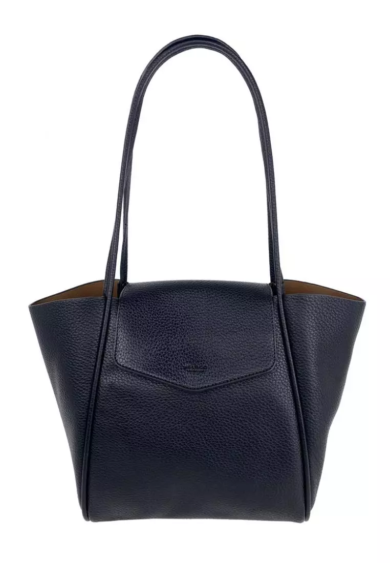 Mel&Co Pouch-Bag-In-Tote with Flap