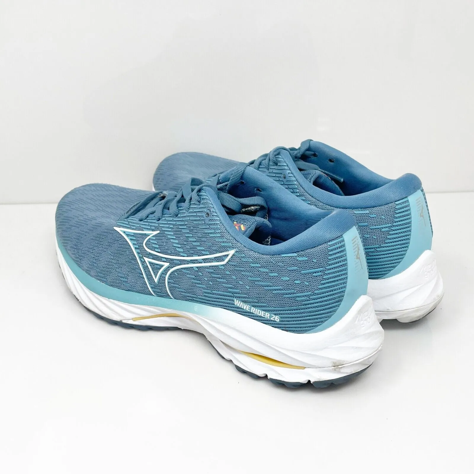 Mizuno Womens Wave Rider 26 411377 5N00 Blue Running Shoes Sneakers Size 8