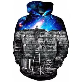 Night Sky Wall Hoodie