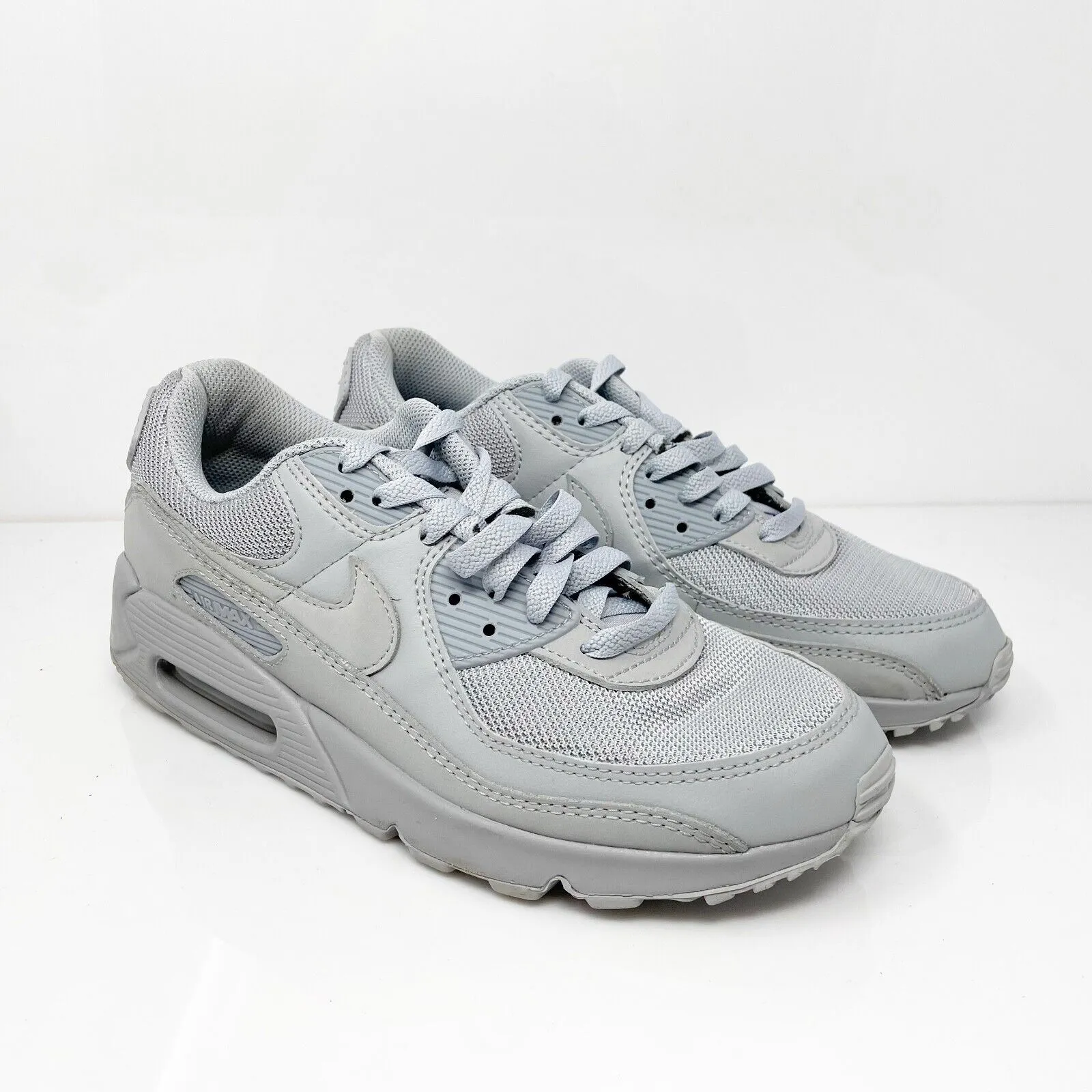 Nike Mens Air Max 90 CN8490-001 Gray Casual Shoes Sneakers Size 8.5