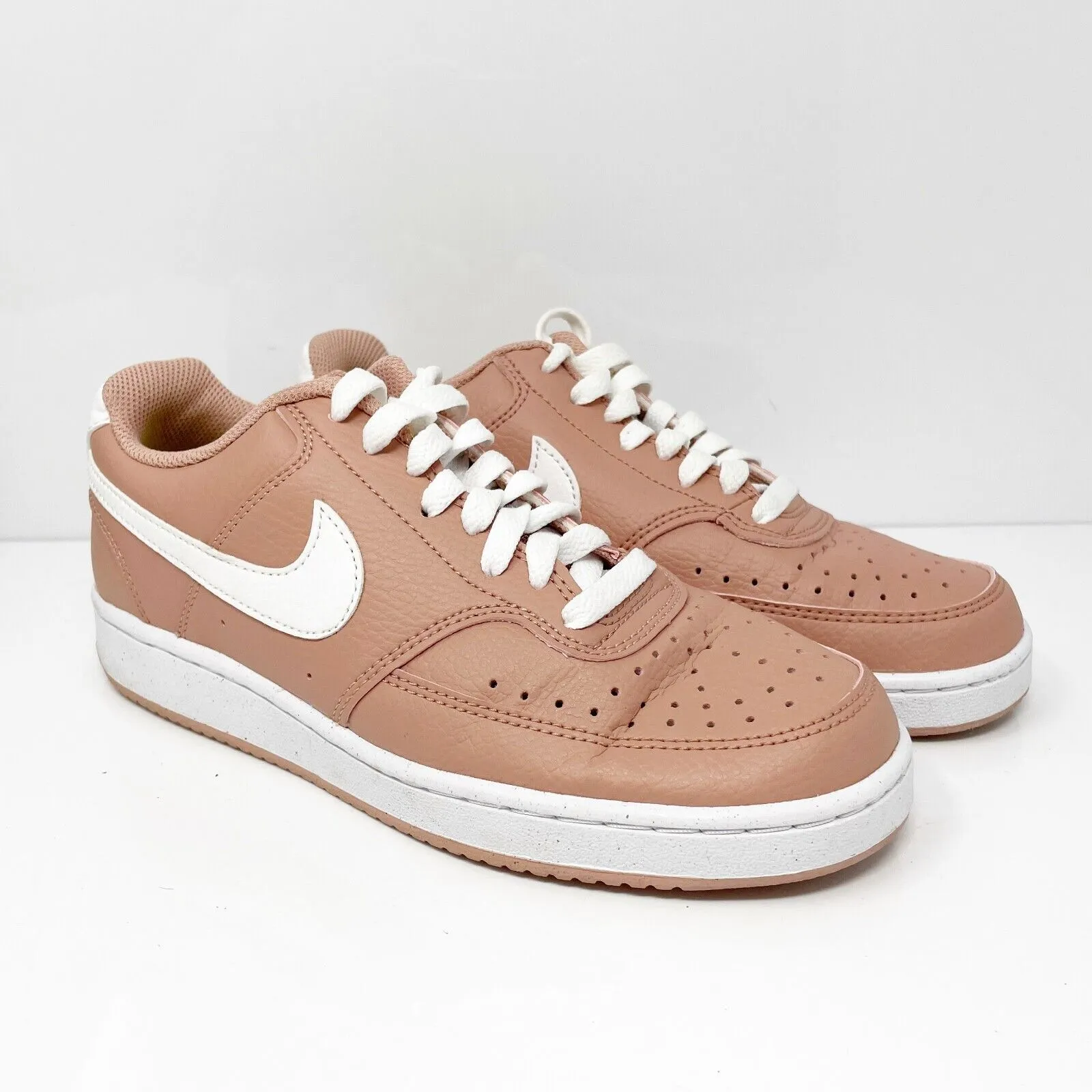 Nike Womens Court Vision Low NN DH3158-600 Pink Casual Shoes Sneakers Size 7