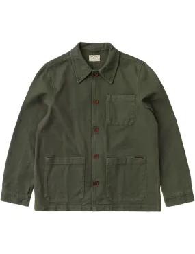 Nudie Jeans Co Barney Worker Jacket Olive