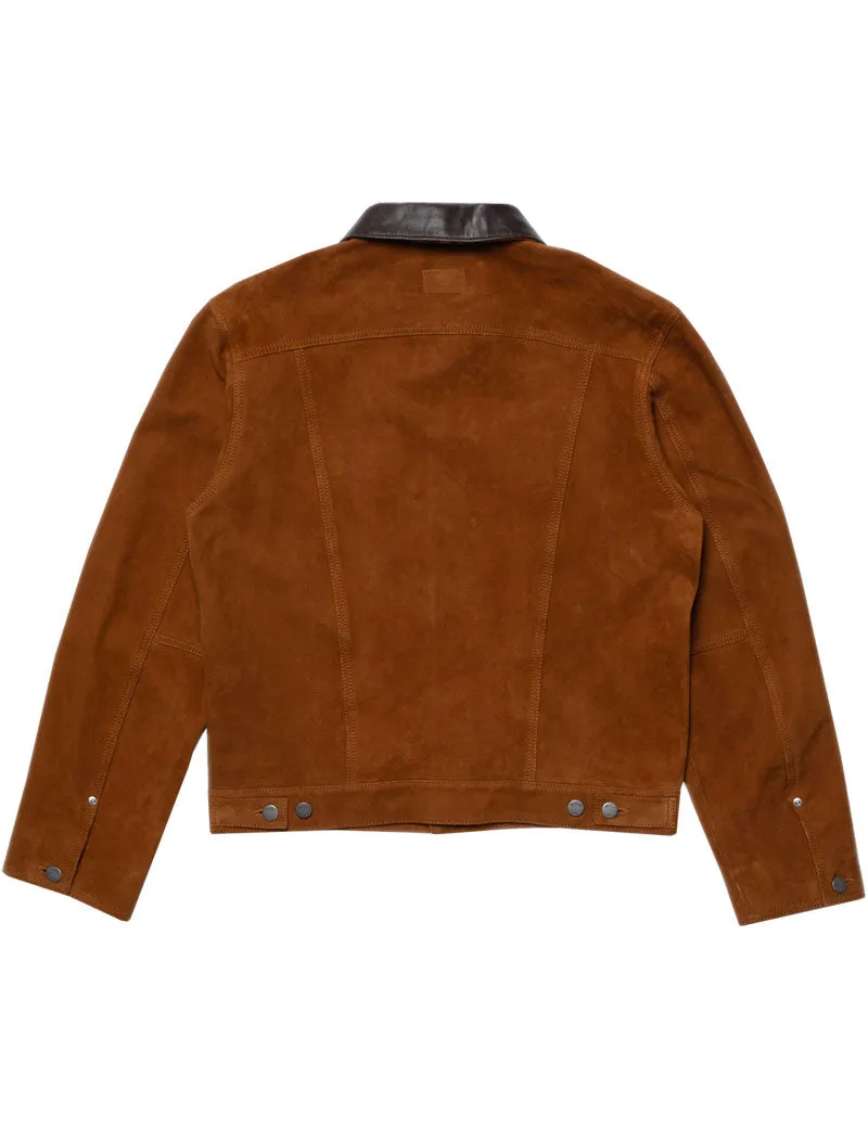 Nudie Jeans Co Danny Suede Jacket Tobacco