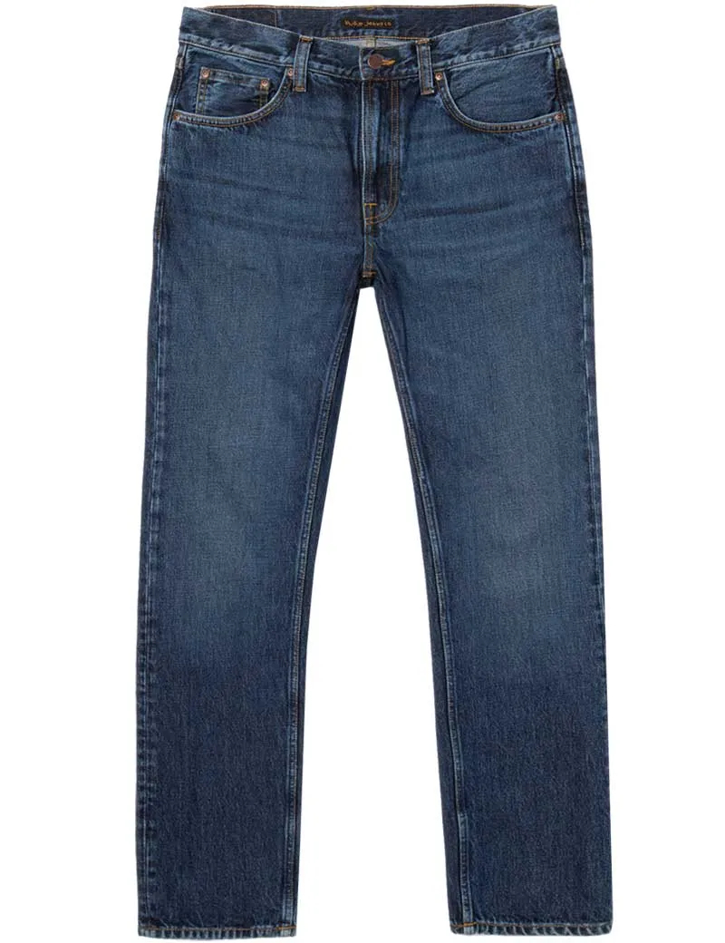 Nudie Jeans Co Gritty Jackson Blue Soil