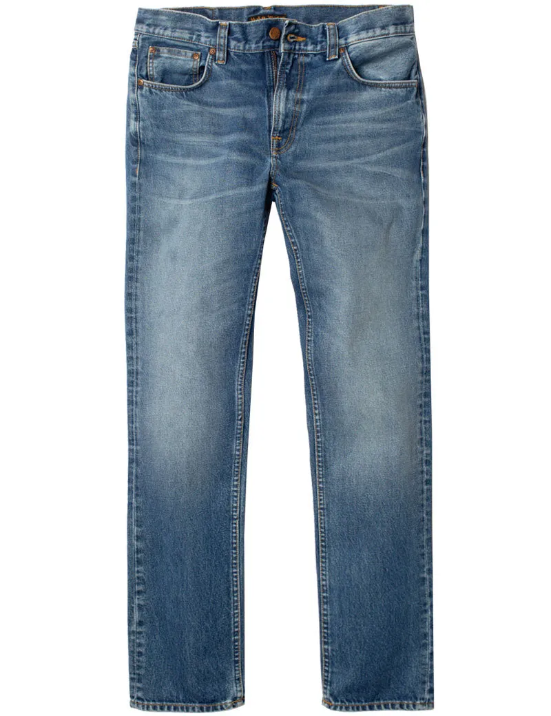 Nudie Jeans Co Gritty Jackson Blue Traces