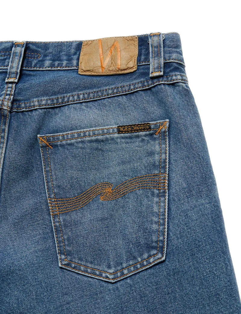 Nudie Jeans Co Gritty Jackson Blue Traces