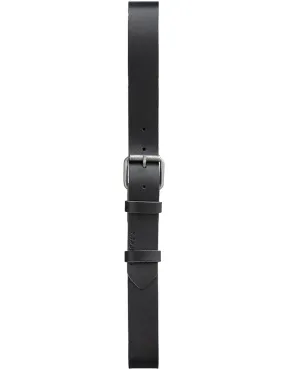 Nudie Jeans Co Pedersson Leather Belt Black