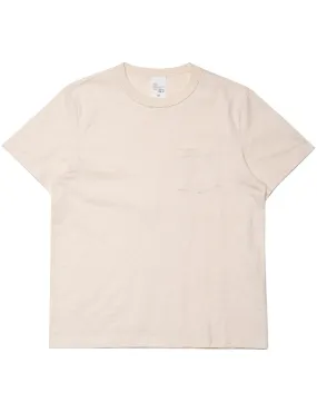 Nudie Jeans Co Roy Heavy Slub T-shirt Ecru