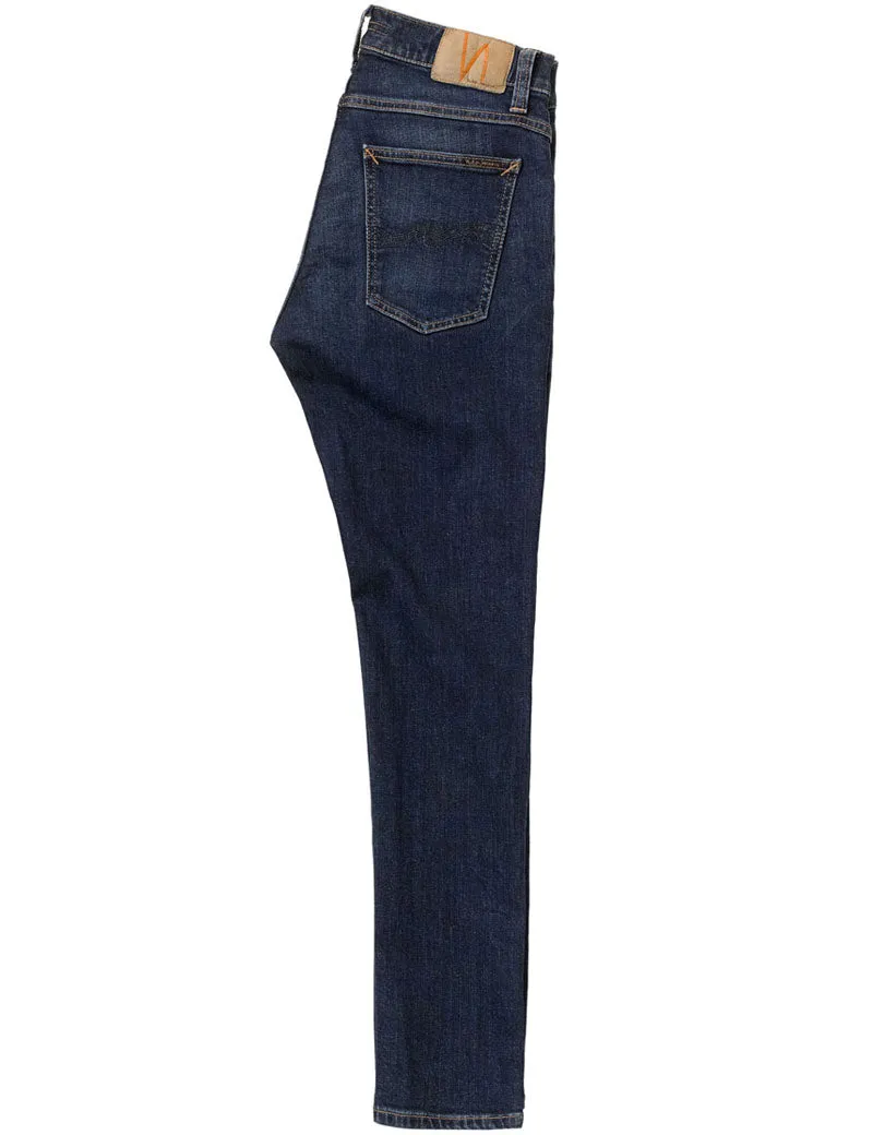 Nudie Jeans Co Tight Terry Dark Steel