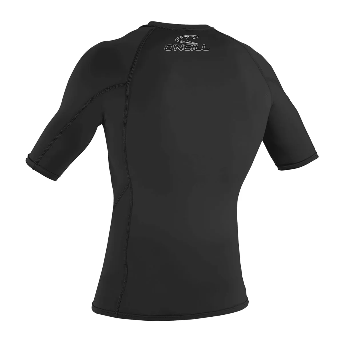 O'Neill Men's Basic Skins Short Sleeve Rash Vest - Black