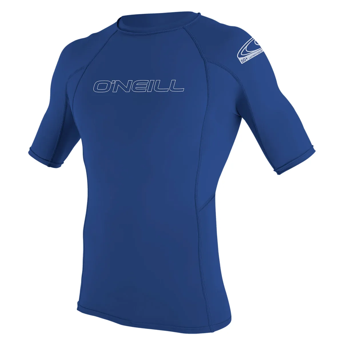 O'Neill Men's Basic Skins Short Sleeve Rash Vest - Pacific