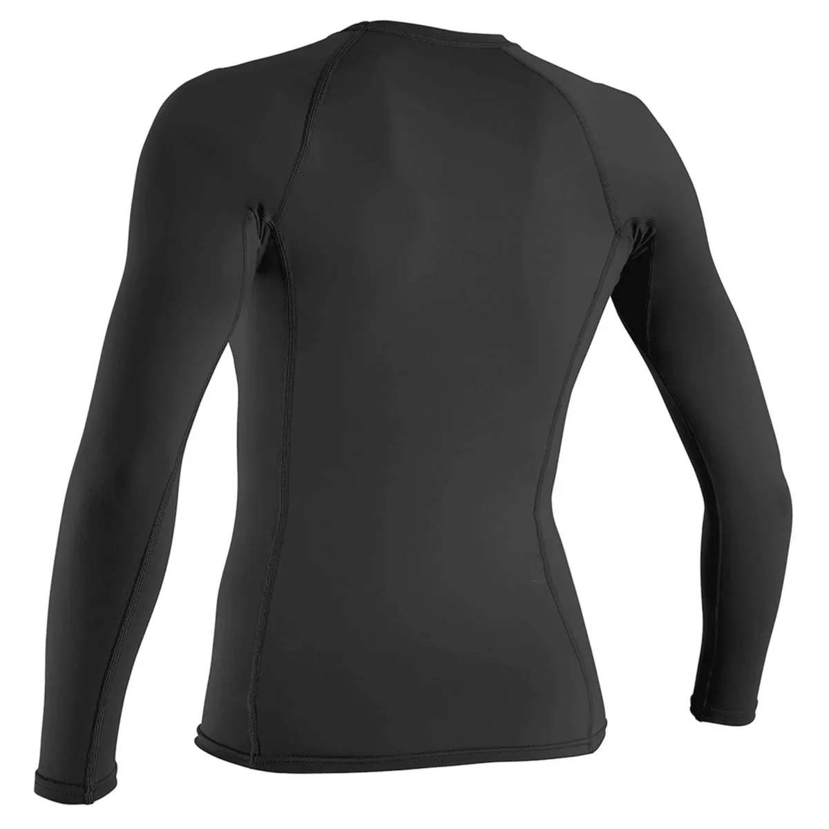 O'Neill Women's Basic Skins 50+ Long Sleeved Rash Vest - Black