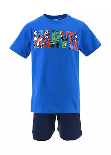 Pack of 2 T-Shirt Pyjama Sets by Marvel | Look Again