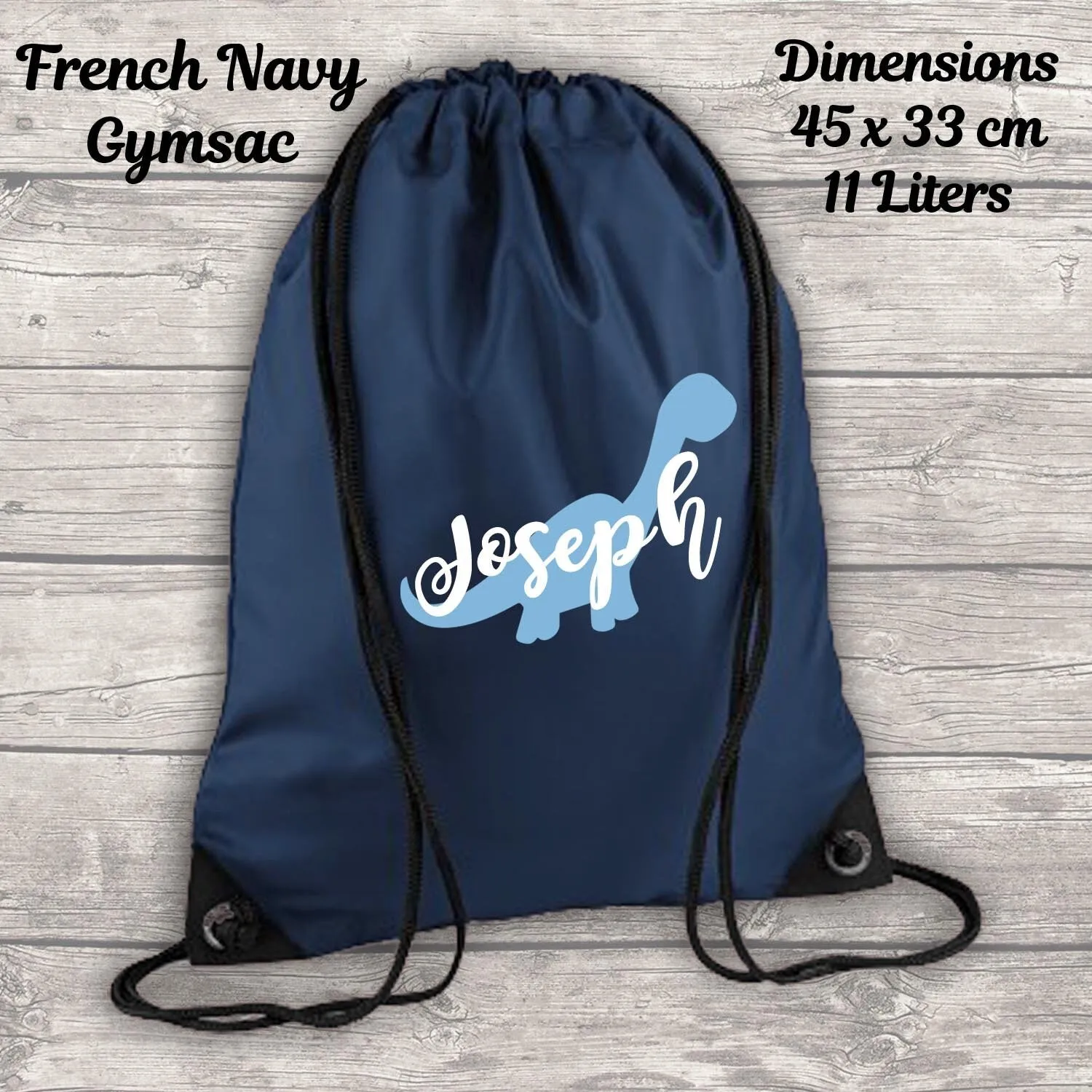 Personalised Backpack Kids 18 12 or 9 Litre Boys Girls Dinosaur Name Lunch Bag Water Bottle Pencil Case School PE Bag Back To Sc