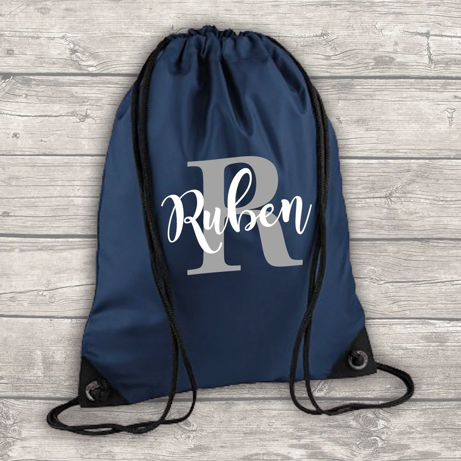 Personalised Backpack Kids 18 12 or 9 Litre Boys Girls Initial Name Lunch Bag Water Bottle Pencil Case School PE Bag Back To Sch