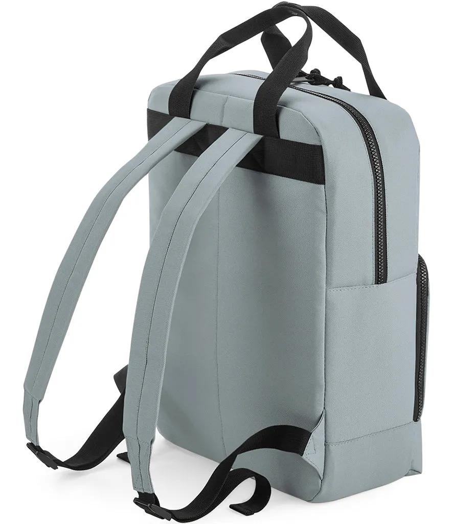 Personalised Recycled Cooler Backpack Black, Pure Grey, Mustard or Military Green