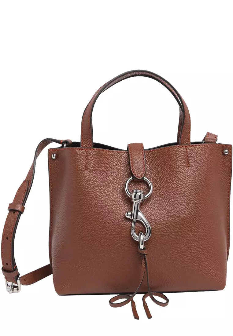 Rebecca Minkoff Rebecca Minkoff Megan Mini Tote Bag in Dark Luggage CU22EMXX58