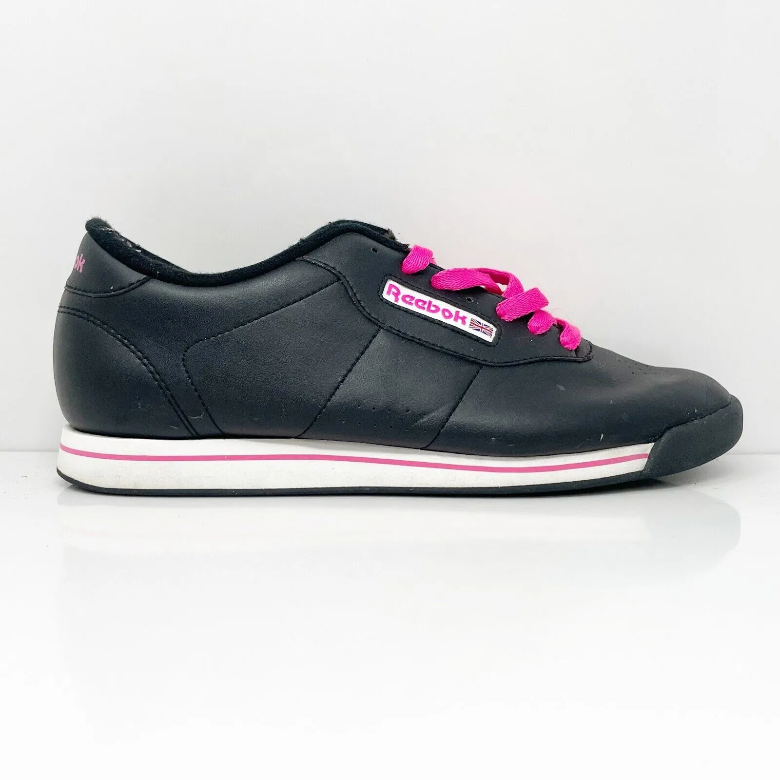 Reebok Womens Classic J95024 Black Casual Shoes Sneakers Size 10