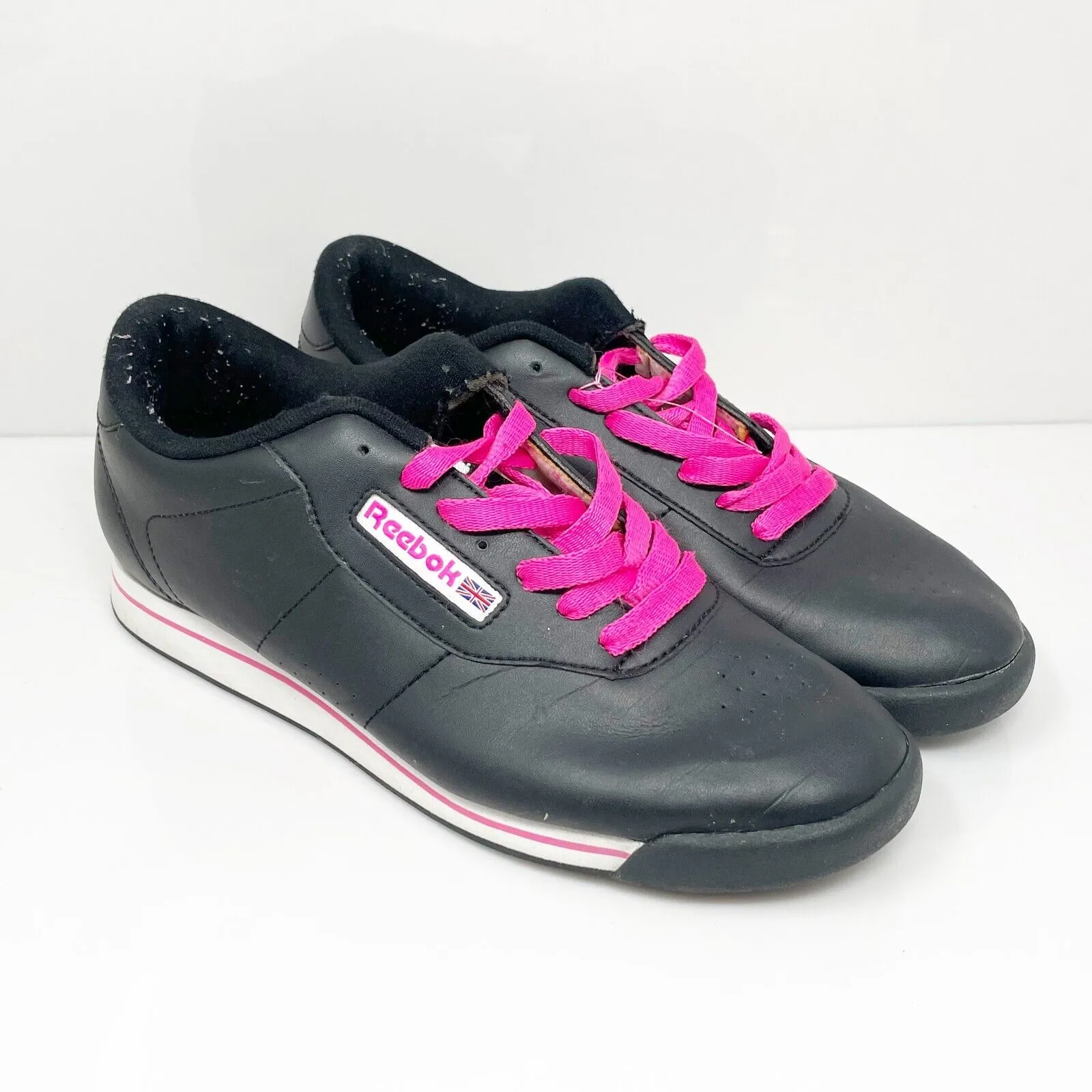 Reebok Womens Classic J95024 Black Casual Shoes Sneakers Size 10