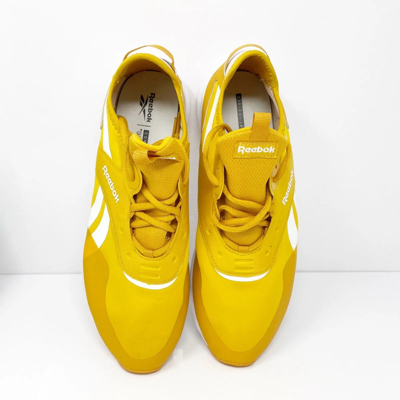 Reebok Womens Spark Run GY8870 Yellow Running Shoes Sneakers Size 11