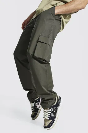 Relaxed Fit Cargo Chino Pants