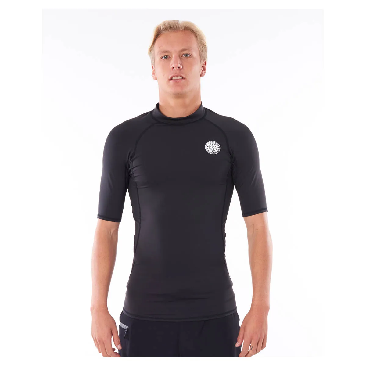 Rip Curl Thermopro Short Sleeve Rash Vest - Black