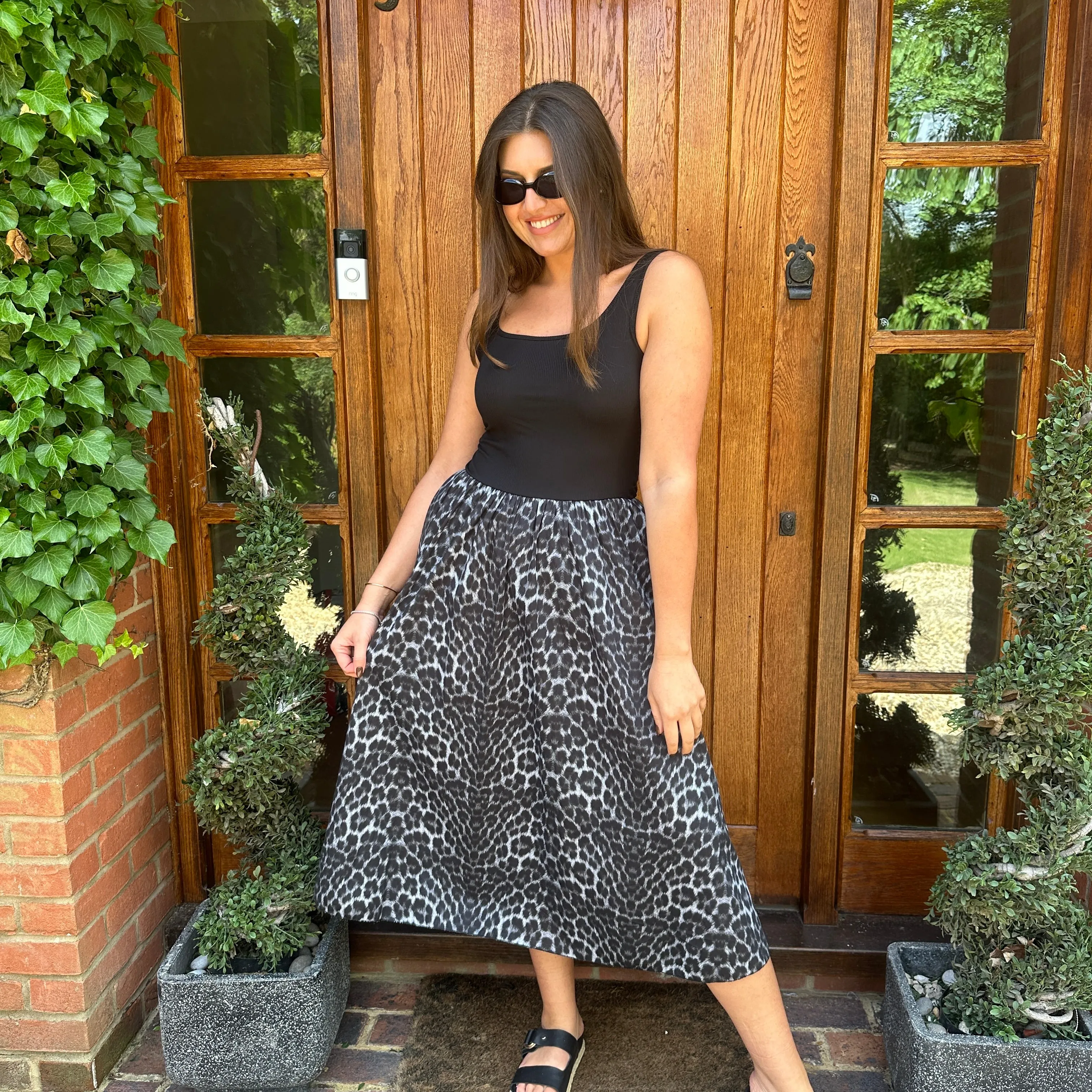 Robin Leopard Dress