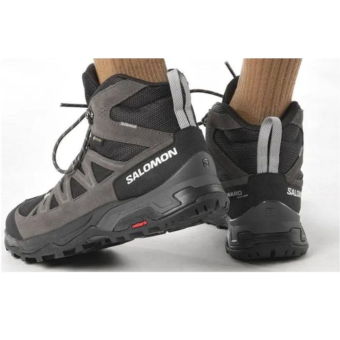 SALOMON 471817 X WARD MID LEATHER GTX BLACK