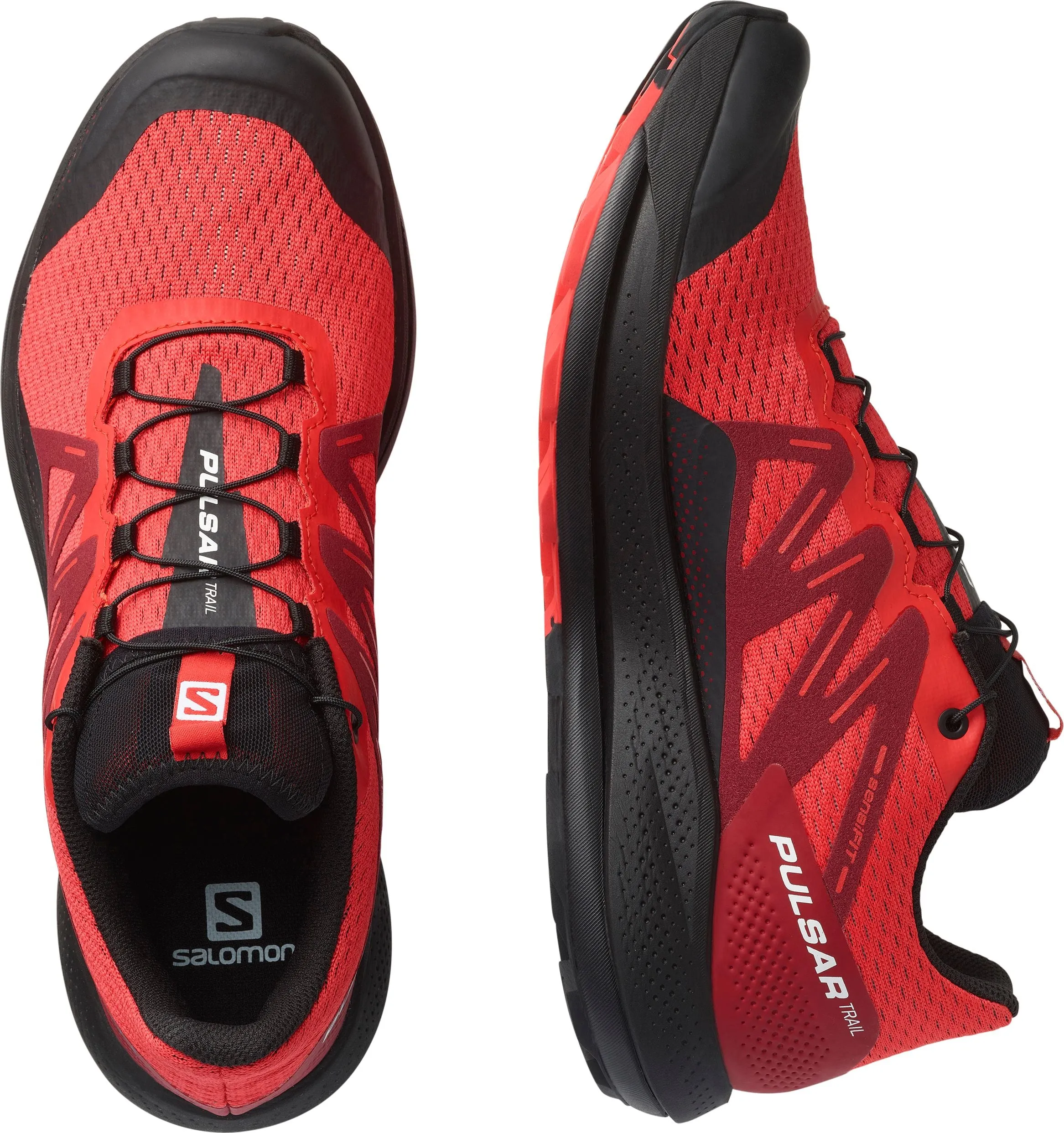 Salomon Men's Pulsar Trail Poppy Red