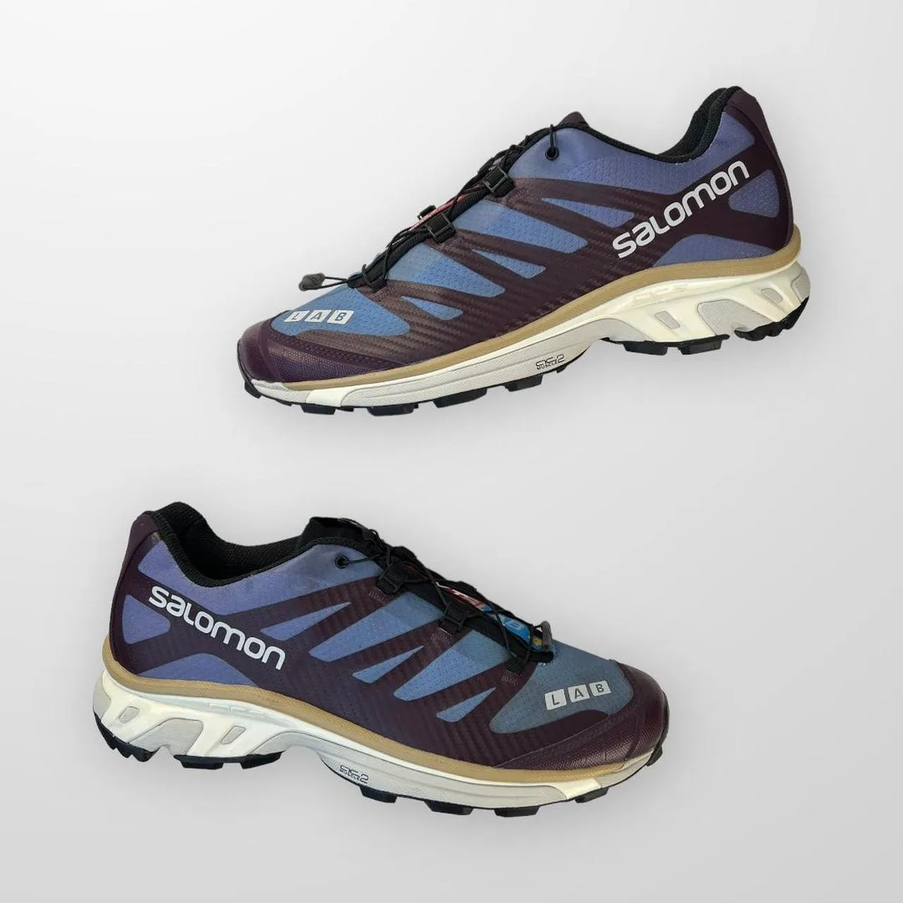 Salomon S/Lab XT 4 LT Trainers In Blue & Purple