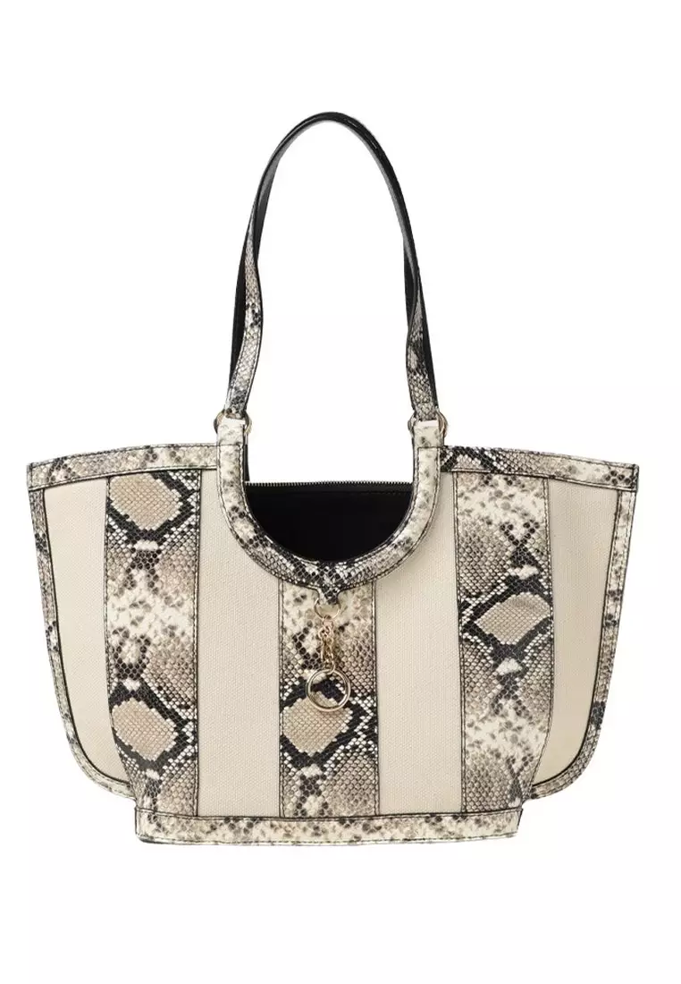 See By Chloé See By Chloe Mara Tote Bag in Cement Beige