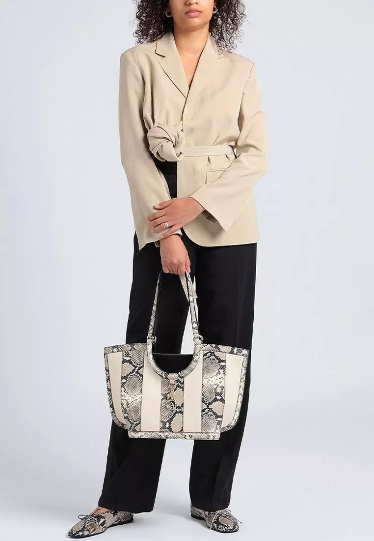 See By Chloé See By Chloe Mara Tote Bag in Cement Beige