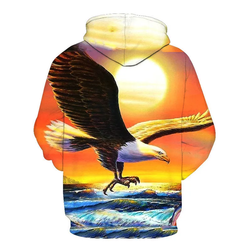 Sunset Eagle Hoodie