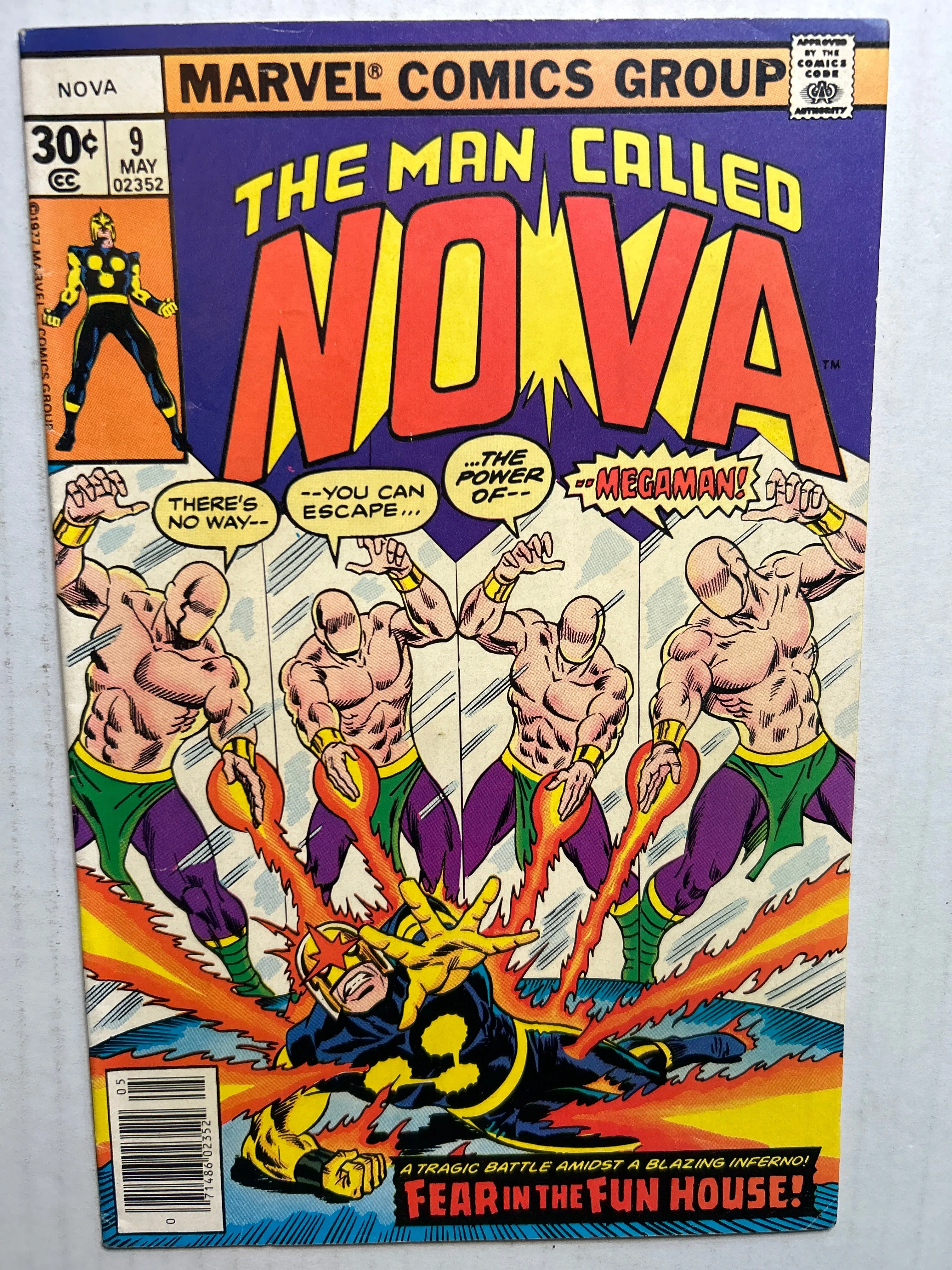 The Man Called Nova by Marvel Comic Group No. 9 Comic Book