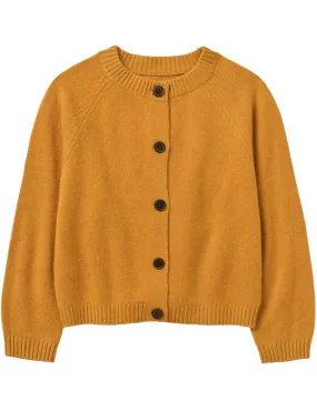 Toast Wool Cashmere Cardigan Ginger Melange