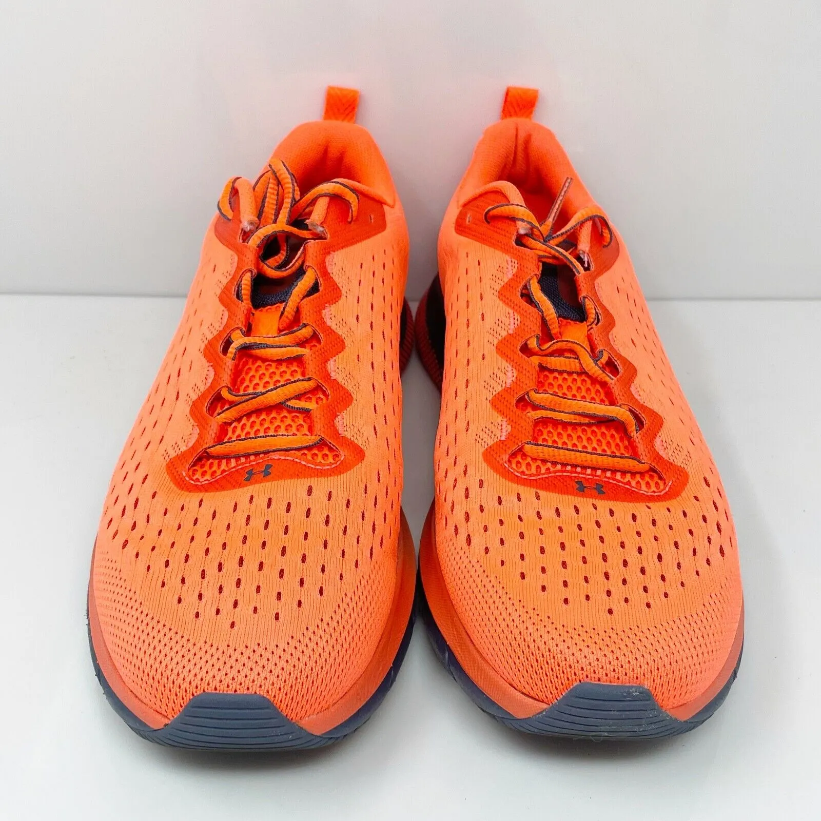 Under Armour Mens Turbulence 3025419-800 Orange Running Shoes Sneakers Size 11.5