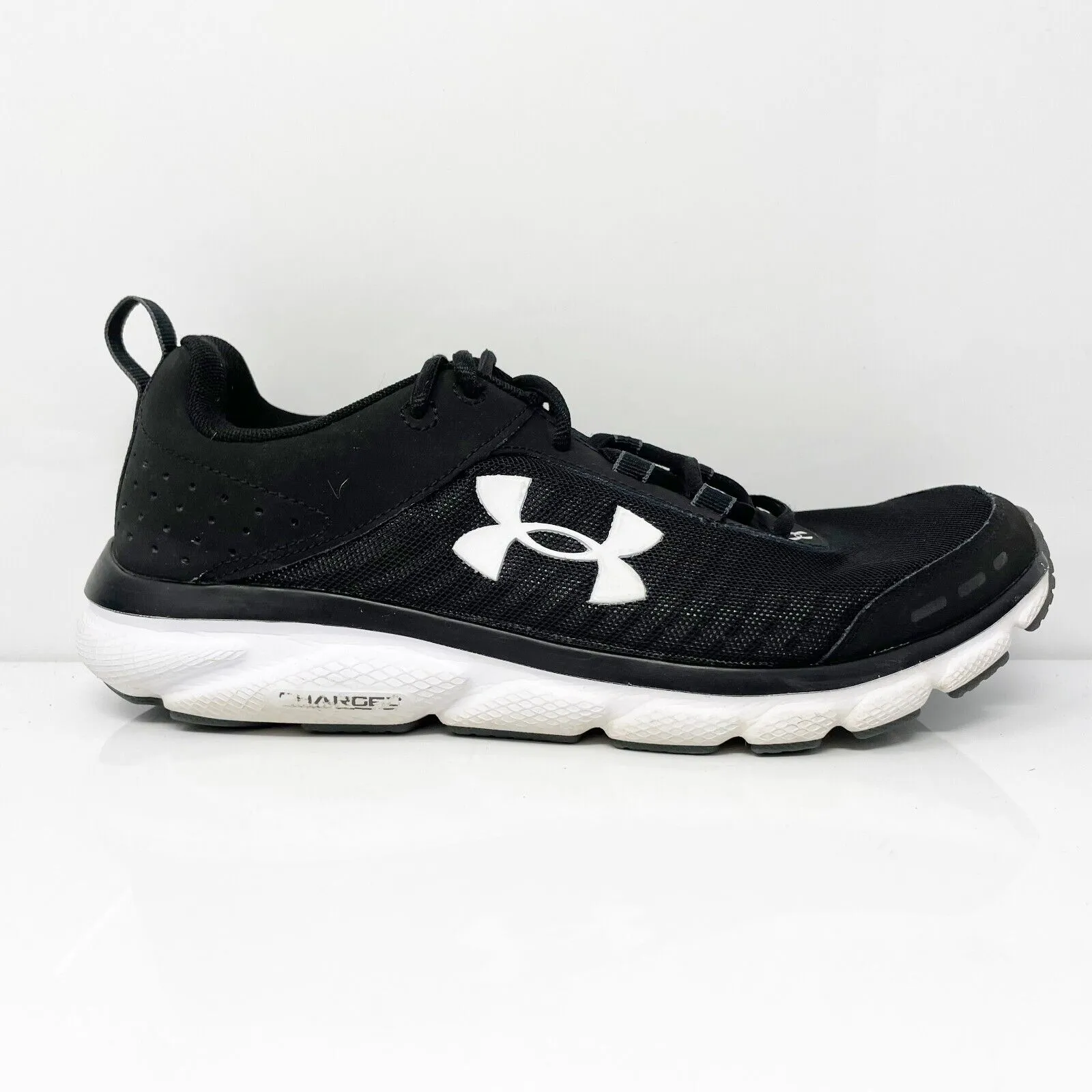 Under Armour Womens Charged Assert 8 3021972-001 Black Running Shoes Sneakers 10