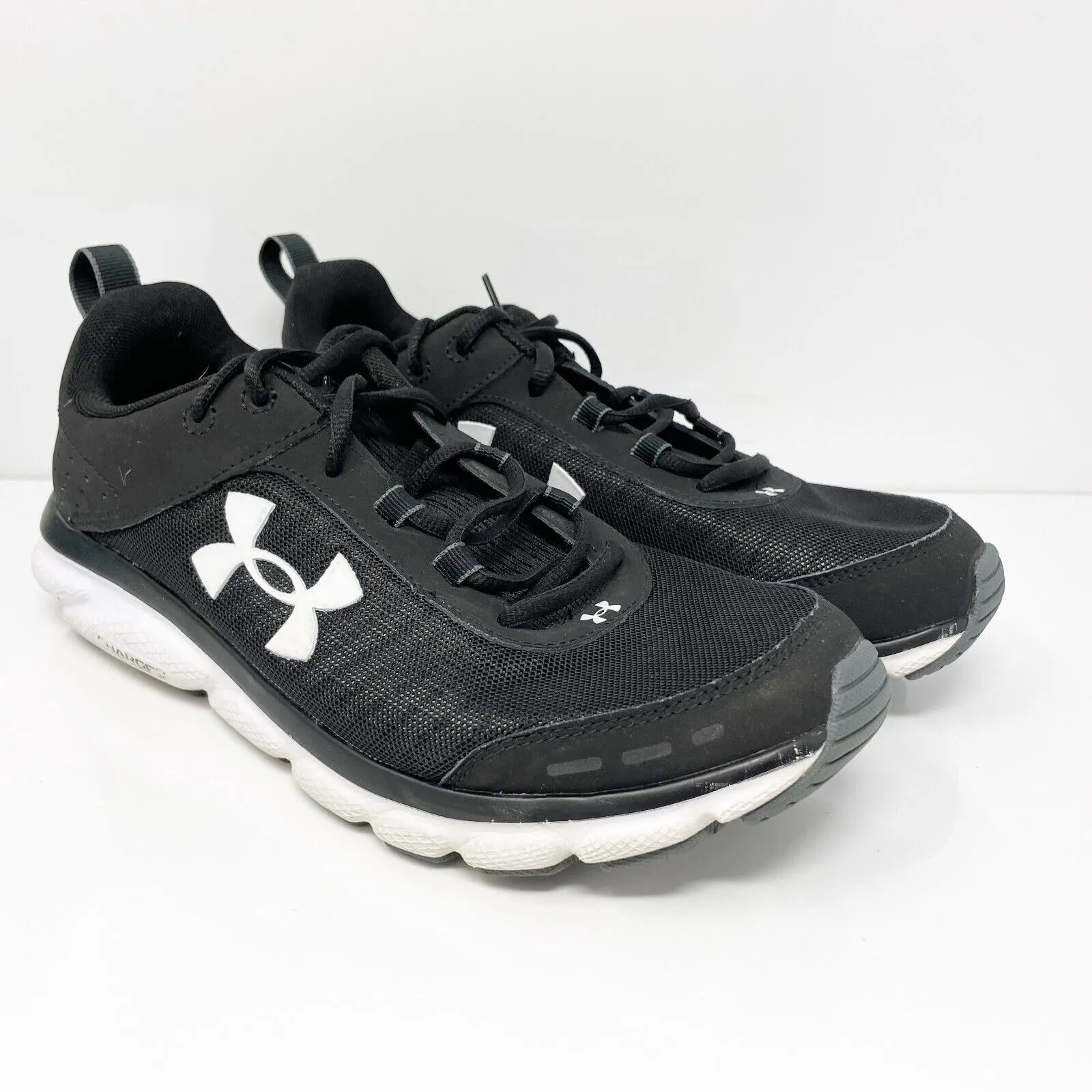 Under Armour Womens Charged Assert 8 3021972-001 Black Running Shoes Sneakers 10