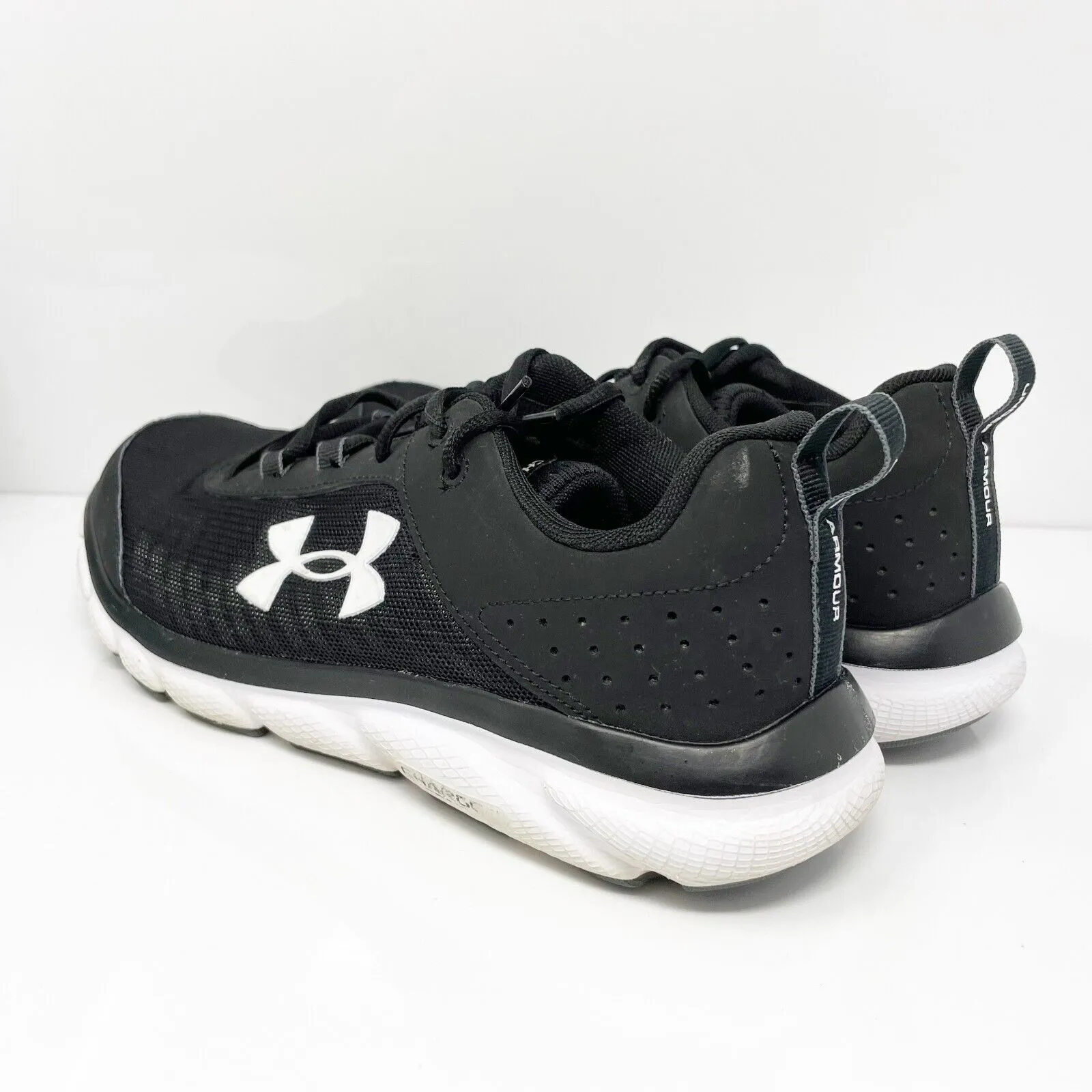 Under Armour Womens Charged Assert 8 3021972-001 Black Running Shoes Sneakers 10