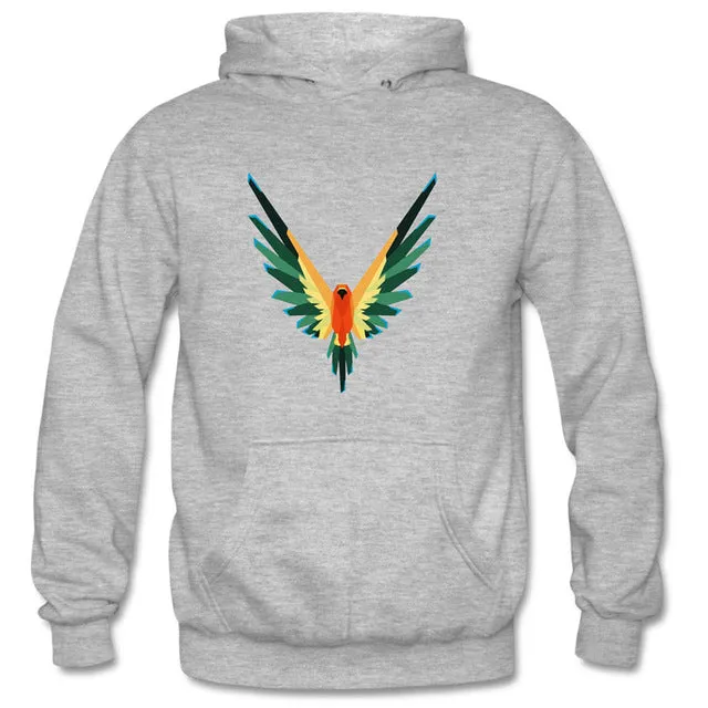 Unisex Classic Style Parrot Hoodie