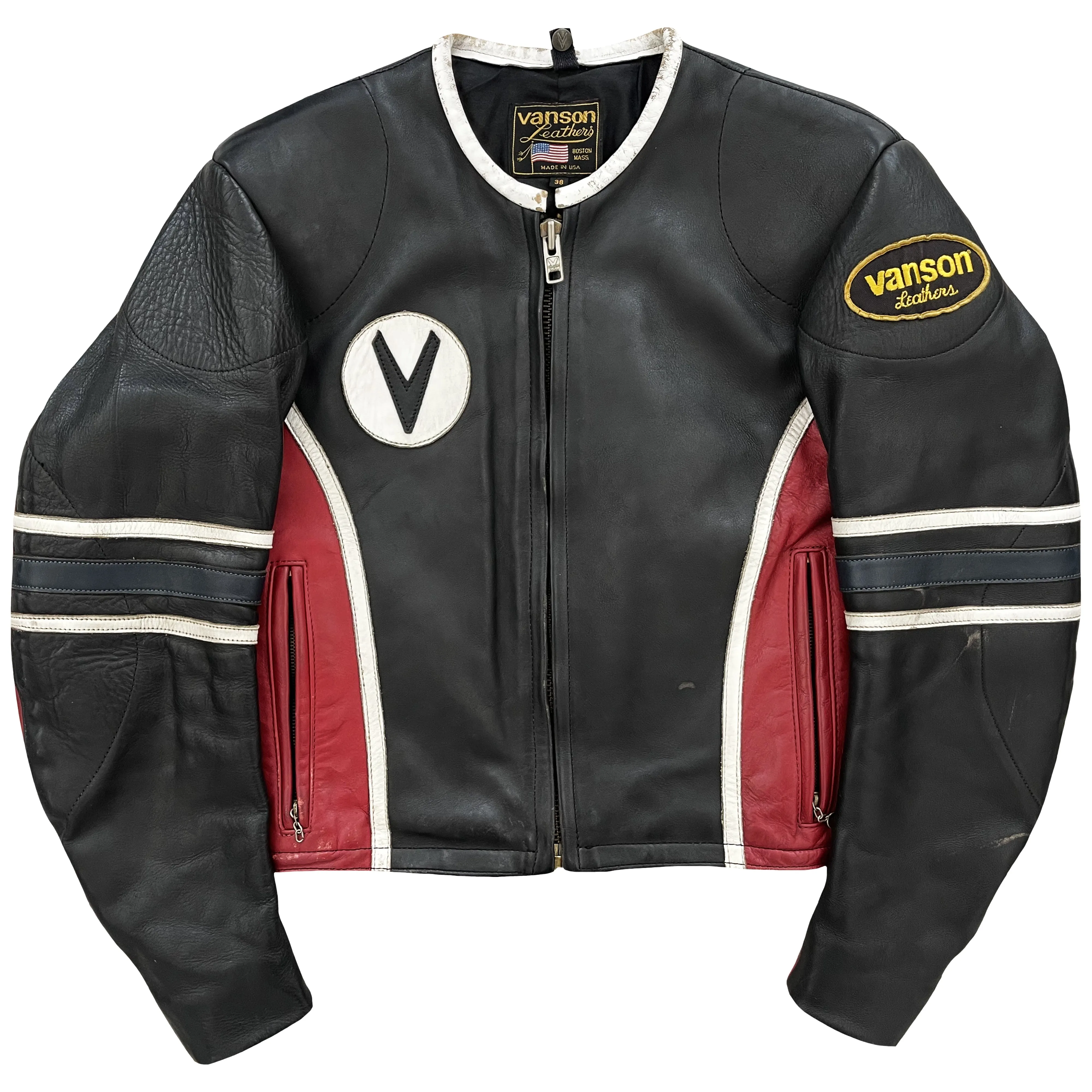 Vanson Leathers Motorcycle Racer Jacket