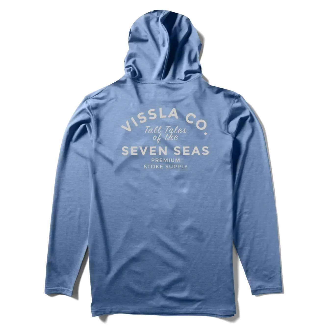 Vissla Twisted Eco Hooded Long Sleeved Rash Vest - Dusk Heather