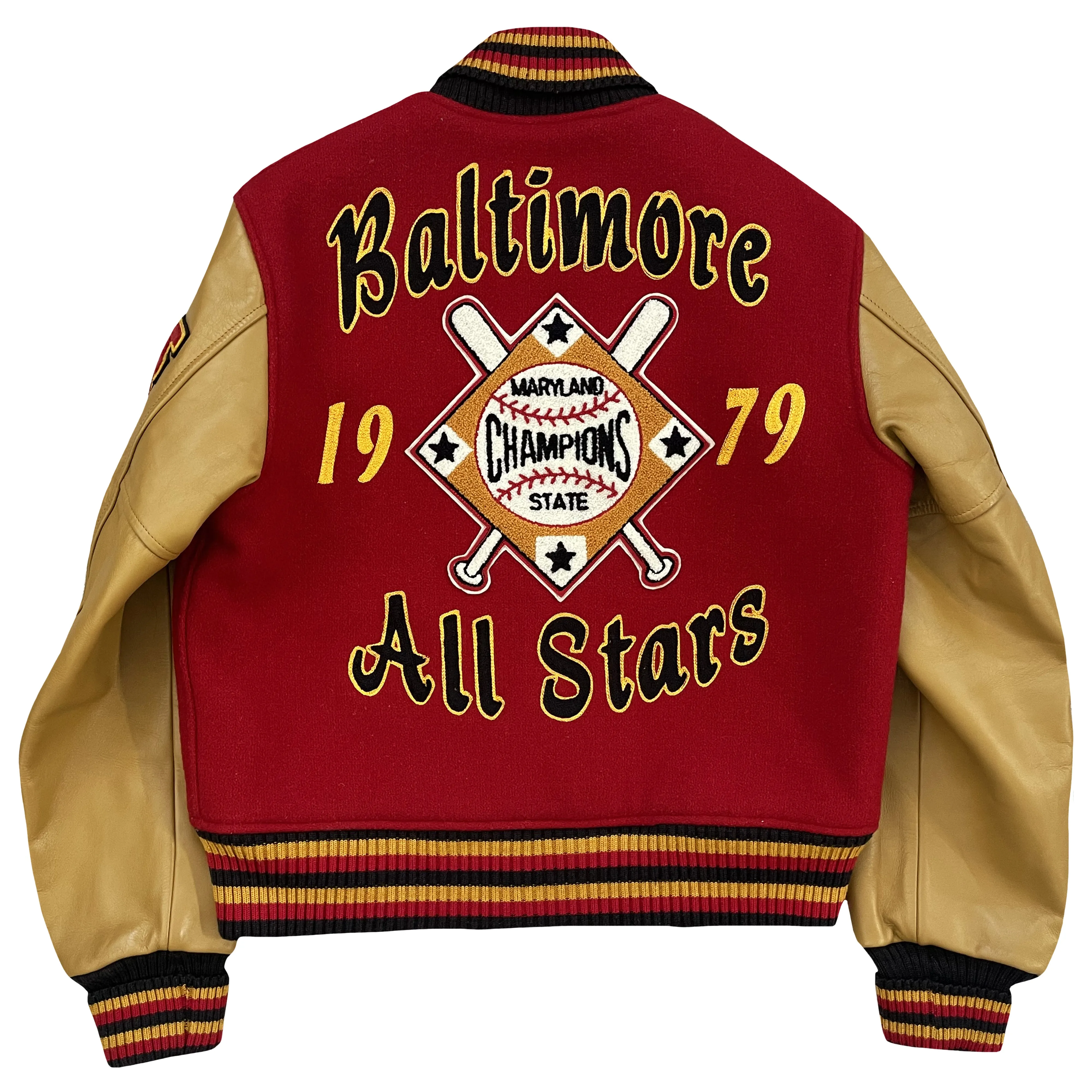 Whitesville Baltimore All Stars Varsity Jacket - L