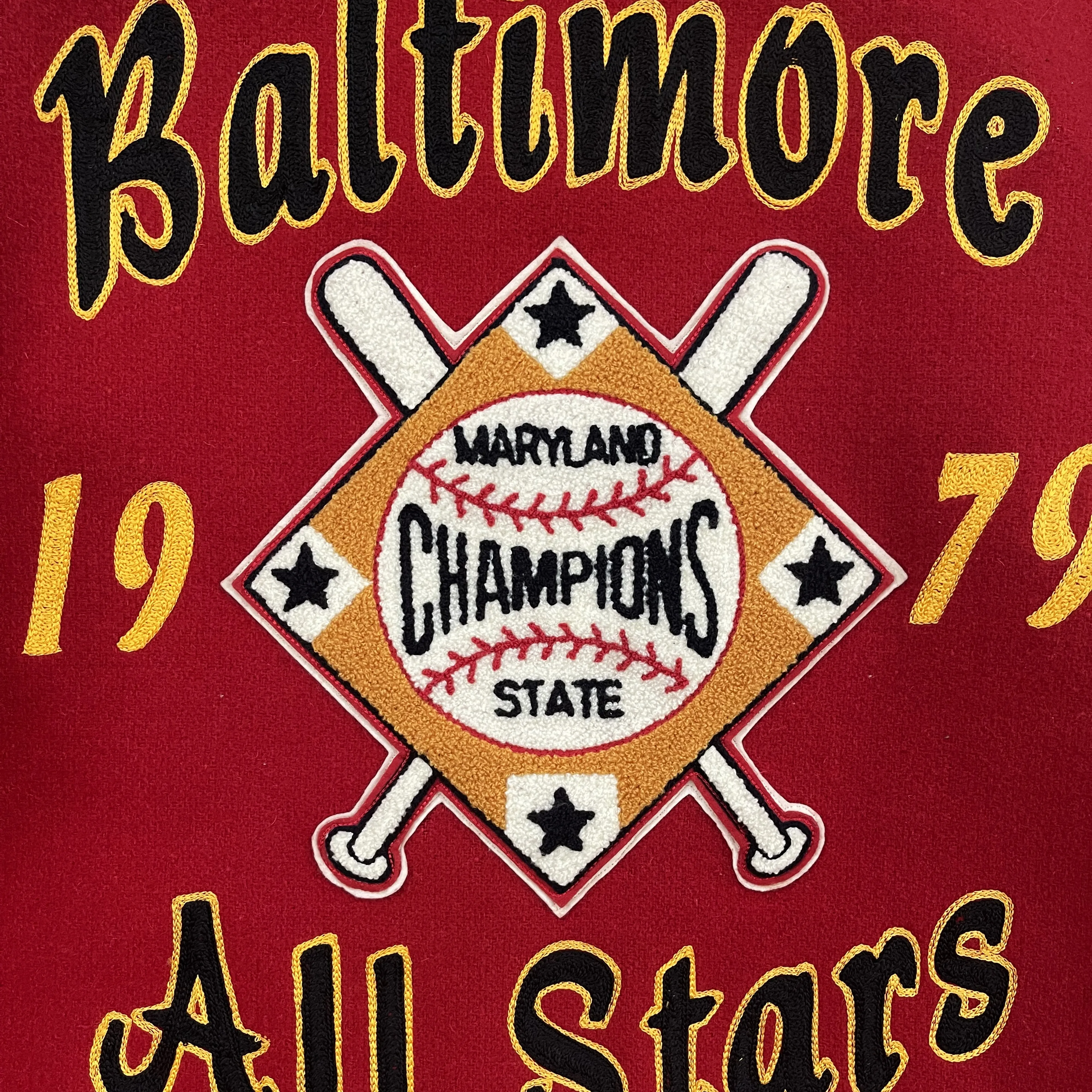 Whitesville Baltimore All Stars Varsity Jacket - L